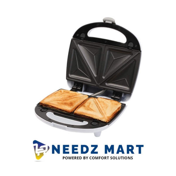 "Elevate your cooking with the Sencor SSM 9300 3-in-1 Sandwich Maker, Grill, and Waffle Maker. Prepare 4 triangular sandwiches effortlessly with automatic temperature control. Enjoy versatile functionality and stylish design. Upgrade your kitchen experience today."