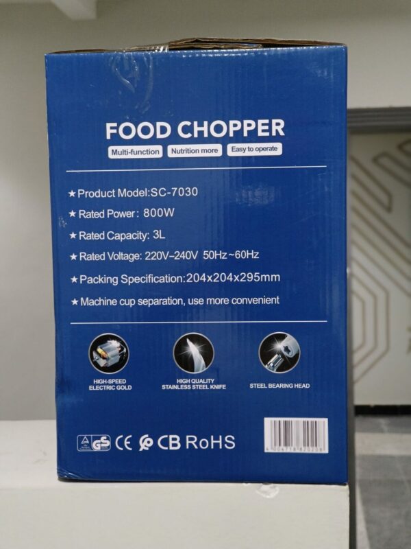 Silver Crest SC-7030 Food Chopper - Image 7