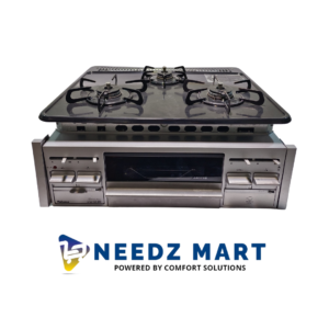 Japanese 3 Burner Stove with Grill