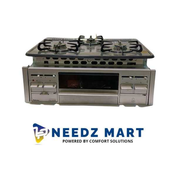 Japanese 3 Burner Stove with Grill - Image 4